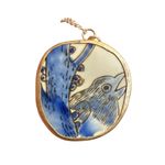 Porcelain Bird Pendant Necklace Photo 1