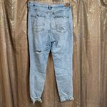 American Eagle  Light Wash Destroyed High Rise Stretch Jegging 12 Short Photo 1