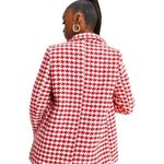 Missguided Misguided red and white checkered blazer with matching crop top set! New Photo 5