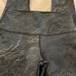 Noli  Women’s Black With White Lines Leggings Photo 2