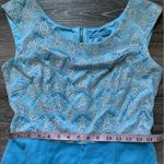 Antonio Melani Baby Blue Lace Bodycon Mini Dress 6 Photo 4