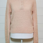 Listicle  Cozy Weaved Pink Sweater.‎ Size: M Photo 0