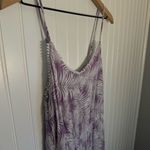 Skies Are Blue  Women’s Lilac Danica Tropical Jumpsuit Size Large Photo 2