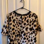 Topshop Black and White Patterned Blouse Photo 4