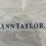 Ann Taylor Cream Drawstring Pouch Photo 1