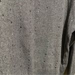 Alfani  Sequin Crewneck Sweater Grey Women’s Size Large Photo 6