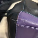MyWalit Black and Purple Leather Bag Photo 10