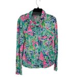 Lilly Pulitzer  Womens‎ Fletcher Cowl Neck Pullover Sweatshirt Multicolor Medium Photo 1