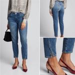 AMO Twist Dark Vintage Blue Wash Women Mid Rise Ankle Jeans Size 25 NWOT Photo 1