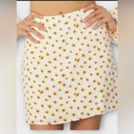 Revolve  WeWoreWhat Mini Slip Skirt
Ditsy Daisies 
Size L Photo 9