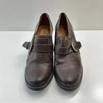 Natural Soul by‎ Naturalizer CARLO Heeled Loafer 8.5M Brown Slip On Academia Size 8.5 Photo 1