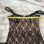 NWT Commense Size Small Lace Patchwork Cami Midi Dress Black Photo 11