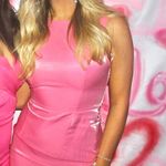 These Three Boutique Pink Bow Back Mini Dress Photo 5