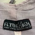 Flying High Boho Shoulder Tote Bag Purple Aztec Sun Moon 100% Cotton Photo 5