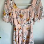 Lulus Pink Floral Dress Photo 2