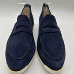 Cole Haan Shoes Womens 8.5B Narrow Blue Suede Grand Ambition Troy Penny Loafer Size undefined Photo 4