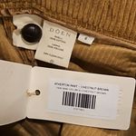 💕DOEN💕 Atherton Pant ~ High Waisted Corduroy Pants Chestnut Brown 6 NWT Photo 14