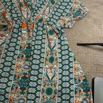 SheIn  Women’s 3XL Holidaya Plus Size Full Print Batwing Sleeve Dress Photo 3