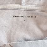 Universal Standard French Terry Polo Hooded Sweatshirt Soft Lilac Lavender Small Photo 6