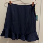 CeCe  BLUE RUFFLE SKIRT Photo 3