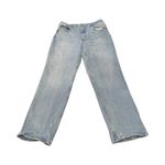 Abercrombie & Fitch The 90's Straight Ultra High Rise Size 32/14R Light Jeans Photo 0