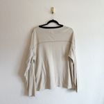 Brixton | "Brxton‎ 77" 100% Cotton Knit Long Sleeve Shirt in Tan & Black, Medium Brown Photo 2