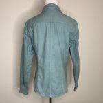 Natural Reflections  Sage Green Heavy Flannel Size Large Floral Lining Photo 1