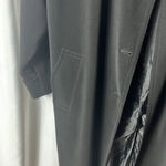 Gallery  Trench Coat Vintage Plus Size Black Retro Size 14 Photo 3