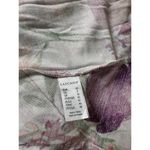 NEW Lascana Flutter Sleeve Flowy Viscose Midi Dress White Purple Pink Floral 8 Photo 8