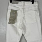 Everlane NEW Cheeky Straight Jean Womens Size 26 Bone Off White High Rise Photo 3