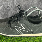 New Balance  555 WL555BK Women’s Size 9 Black Suede Sneakers Casual Shoes Photo 0