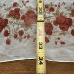 Laura Ashley  Floral Square Polyester Scarf Cottagecore Vintage Made In Italy Photo 8