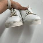 Ted Baker Sneakers Womens 10 White Adial Embroidered Floral Daisy Shoes Lace Up Photo 5