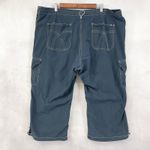 Unionbay  Womens Cargo Shorts Size 22 Y2K Skater Street Utility‎ Festival Grunge Photo 1