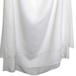 Tyche  Flowy Blouse One Shoulder Pullover Top Sleeveless Tunic Shirt White L NWOT Photo 5