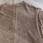 Billabong  Loose Knit Women’s Sweater Shirt Size Small Crop Multicolor Pink/Peach Photo 9