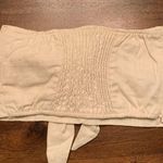 Adika ‎ Tube Top with Tie Women’s XS Cream Beige Photo 2