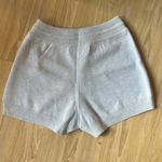 Women's Gray Knit Shorts Size XS Photo 2