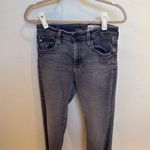 Jag jeans AG Jeans Farrah Boot Crop Gray Wash Denim Jeans Frayed Hem Women's Size 29 Photo 0