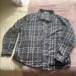 Lee ’s Black and Blue Button Down Shirt with Long Sleeves Photo 0