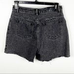 Glassons Black Wash High Rise Frayed Hem Jean Shirts, Size 12 Photo 1