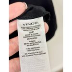 Vince . Shirred Asymmetrical Cowl Neck Cropped Top Black Women's Size Small Photo 3