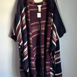 Free People NEW Cold Canyon Hooded Poncho Photo 1