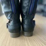 Route 66  Black Tall Boots 8W Photo 5
