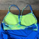 Nike  Swim Cascade Drape-Back Tankini‎ Top Size S Built in Bra Removable Cups NEW Photo 7