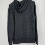 J. America  BLACK SILVER GLITTER HOODIE MEDIUM Photo 1