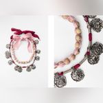 ZARA  PACK OF 2 WOVEN NECKLACES WITH METAL PIECES Photo 4