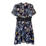 Foxiedox Anthropologie  Andora farfara floral lace mini dress size X small Photo 1