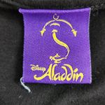 Disney Aladdin Broadway Black Short Sleeve T-Shirt with Metallic Gold Size Small Photo 4