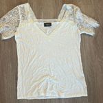 VICI Lace Sleeve Tee Photo 0